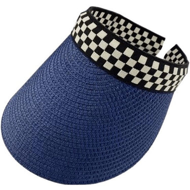Visiere Paille Femme